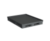 Пластиковый паллет 1470x1140x180 мм сплошной на 3 полозьях